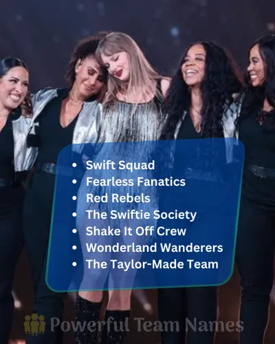 Best Taylor Swift Team Names