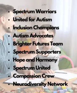 Best Autism Team Names