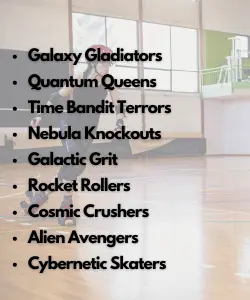 Science Fiction roller derby team Names